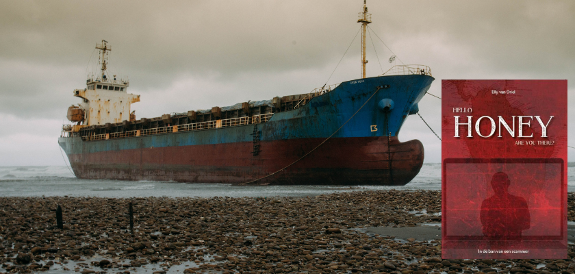 George zit vast op een schip