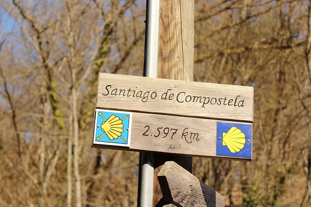 Pelgrimsroute naar Santiago de Compostella