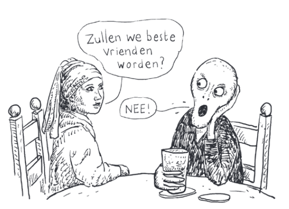 Illustratie uit Neem nooit een beste vriend