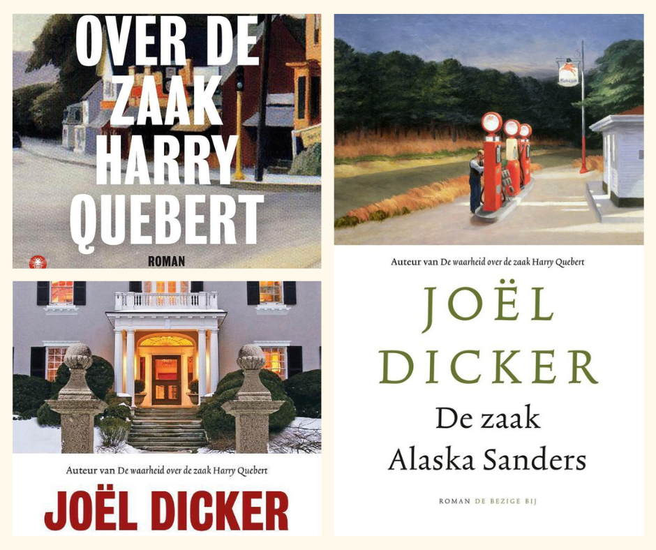 Covers Joel Dickers boeken Marcus Goldman