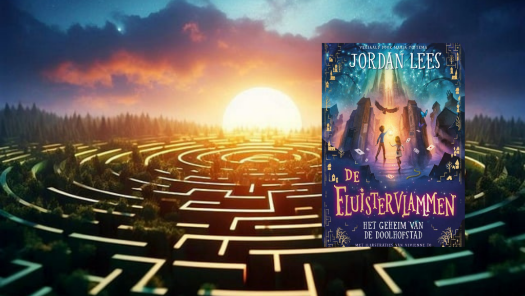 Recensie Jordan Lees- De Fluistervlammen, het geheim van de doolhofstad